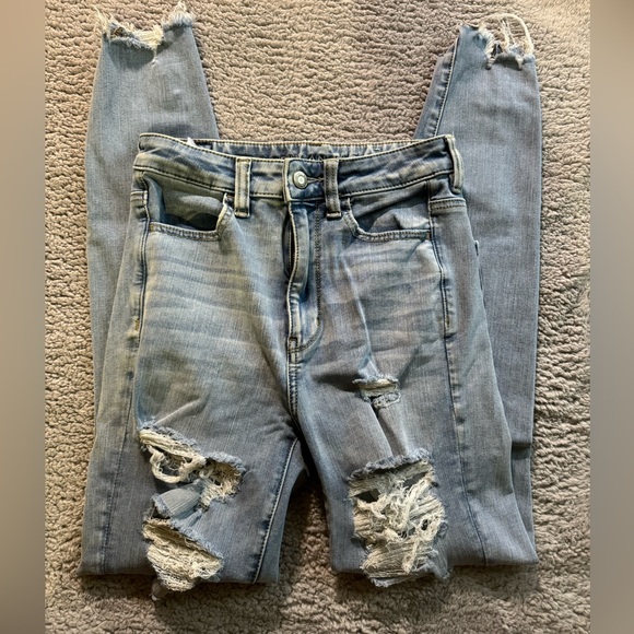 American Eagle Highest Rise 360° Next Level Stretch Jeggings - Women’s Size 2 - Picture 1 of 5